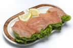 Cogollos de Tudela con salmón ahumado